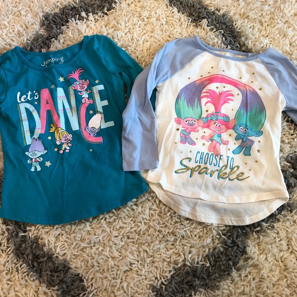 Set of 2 Trolls shirts